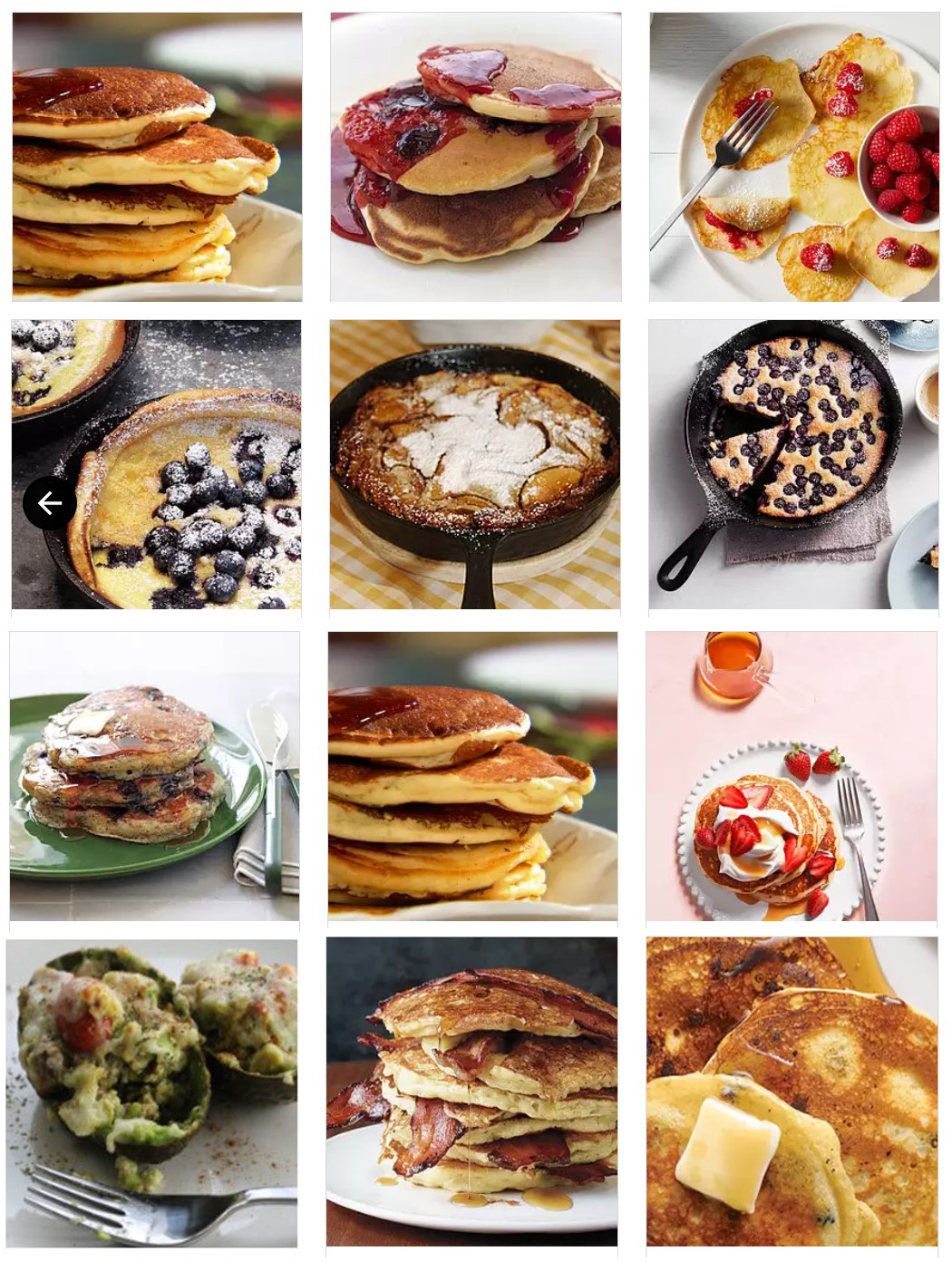 Martha Stewart Pancake Recipe